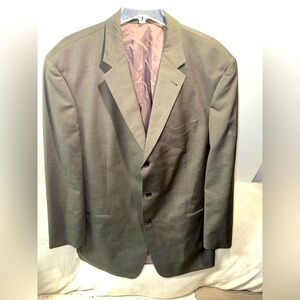 Hugo Boss Men's Charcoal 3 button Suit Jacket Blazer Sport Coat Size 50L